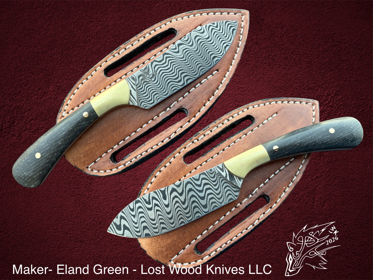 Mule brass & bog oak